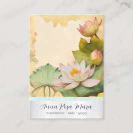*~* アートロータス4 PHOTO 自然の花 QR AP67 名刺