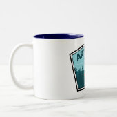 アートローブ・トレイルノースカロライナ ツートーンマグカップ (左)