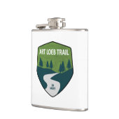 アートローブ・トレイルノースカロライナ フラスク (左)