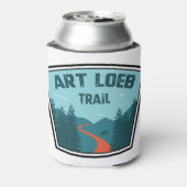 アートローブ・トレイルノースカロライナ 缶クーラー (缶裏面)