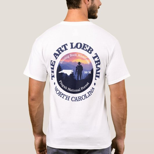 アートローブ・トレイル(rd2) tシャツ (裏面)