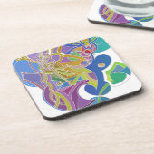 アートワークお洒落 コースター (左側)