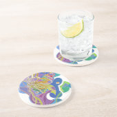 アートワークお洒落 コースター (側面)