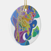 アートワークお洒落 セラミックオーナメント (右)