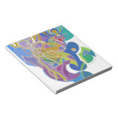 アートワークお洒落 ノートパッド (アングル)