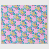 アートワークお洒落 ラッピングペーパー (フラット)