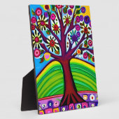 アートワークかわいらしお洒落 | AIで生成されたアート フォトプラーク (側面)