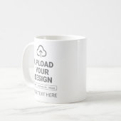 アートワークと文章のデザイン コーヒーマグカップ (正面左)