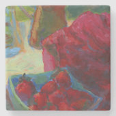 アートワークのアップロード |次カスタムへ絵画変更 ストーンコースター (正面)