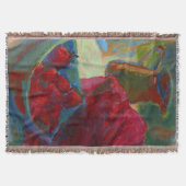 アートワークのアップロード |次カスタムへ絵画変更 スローブランケット (正面)