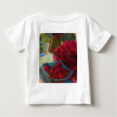 アートワークのアップロード |次カスタムへ絵画変更 ベビーTシャツ (裏面)