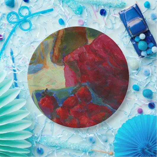 アートワークのアップロード |次カスタムへ絵画変更 ペーパープレート (パーティー)