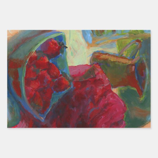 アートワークのアップロード |次カスタムへ絵画変更 ラッピングペーパーシート (正面3)