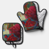 アートワークのアップロード |次カスタムへ絵画変更 鍋つかみ&鍋敷きセット (正面/裏面)