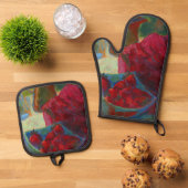 アートワークのアップロード |次カスタムへ絵画変更 鍋つかみ&鍋敷きセット (トップダウン)