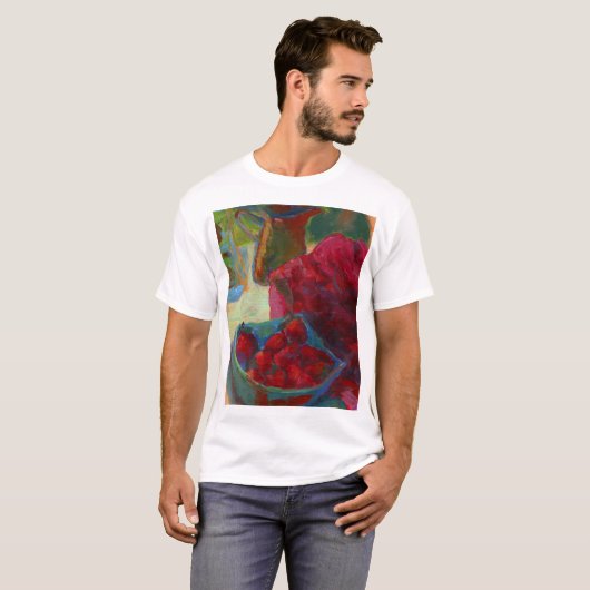 アートワークのアップロード |次カスタムへ絵画変更 Tシャツ (正面フル)