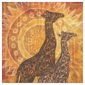 アートワークのアフリカ人の夏 + アイディア ファブリック (クローズアップ)