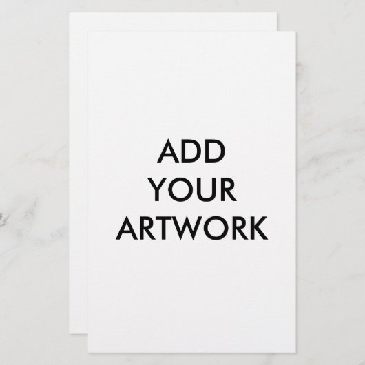 アートワークの追加 便箋 (正面/裏面)