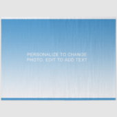 アートワークカスタムのパーソナライズ写真の名前の追加文字 薄葉紙 (正面)