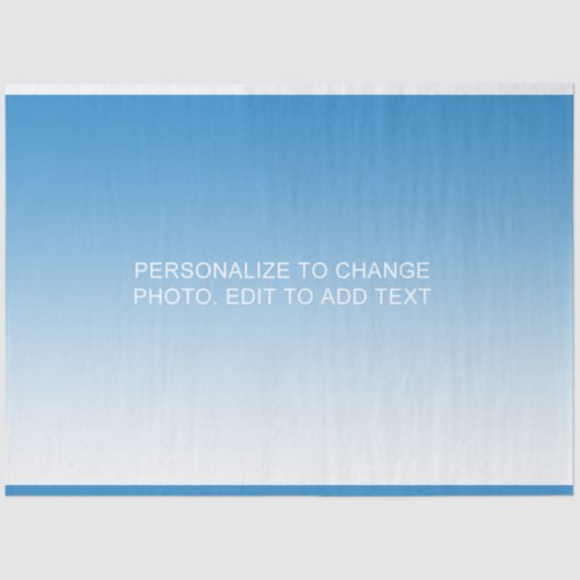 アートワークカスタムのパーソナライズ写真の名前の追加文字 薄葉紙 (正面)