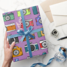 アートワークカラフル紫のバックグラウンドカメラ