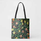アートワークカラフル-ヴィンテージフルーツパターン トートバッグ (正面)