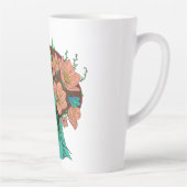 アートワーク内の反射 カフェラテマグ (右)