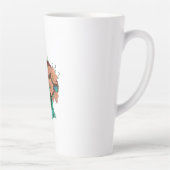 アートワーク内の反射 カフェラテマグ (右)