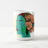 アートワーク内の反射 コーヒーマグカップ (中央)