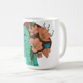 アートワーク内の反射 コーヒーマグカップ (正面右)