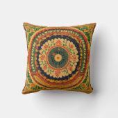 アートワーク王室の曼荼羅 クッション (裏面)