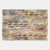 アートワーク紙を分割で校合 ラッピングペーパーシート (正面3)