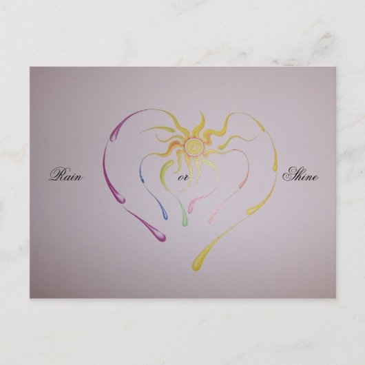 アートワーク011，雨                              ... ポストカード (正面)