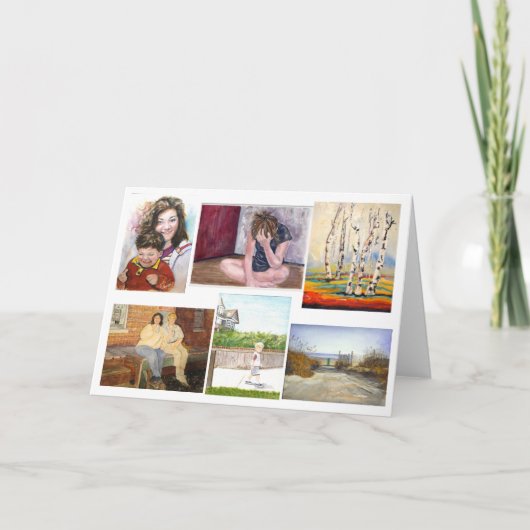 アートワーク(2)の挨拶状のコレクション カード (正面)