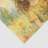 アートヴィンテージアリスin wonderland水色絵を描 薄葉紙 (詳細)