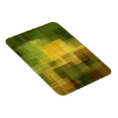 アートヴィンテージカラフル抽象芸術幾何学2 マグネット (右側)