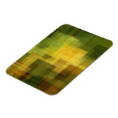 アートヴィンテージカラフル抽象芸術幾何学2 マグネット (左側)