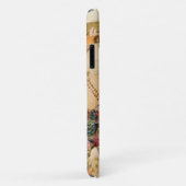 アートヴィンテージシュガースカル花 Case-Mate iPhoneケース (裏面/右)