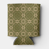 アートヴィンテージダマスクパターン 缶クーラー (正面)