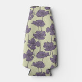 アートヴィンテージ花柄の背景 ボトルクーラー (正面)