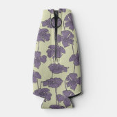 アートヴィンテージ花柄の背景 ボトルクーラー (裏面)