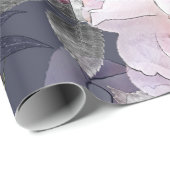 アートヴィンテージ鉛筆フローラのシームレスなカラフル ラッピングペーパー (ロールコーナー)