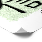 アート中国のプリントのマット信仰の象徴 ポスター (角)