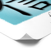 アート中国のプリント水に対する信仰の象徴 ポスター (角)