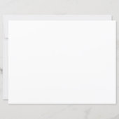 アート作品の真正証明書テンプレート (裏面)