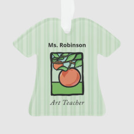 アート先生ありがとうApple オーナメント