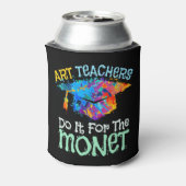 アート先生がモネのためにやる 缶クーラー (缶裏面)