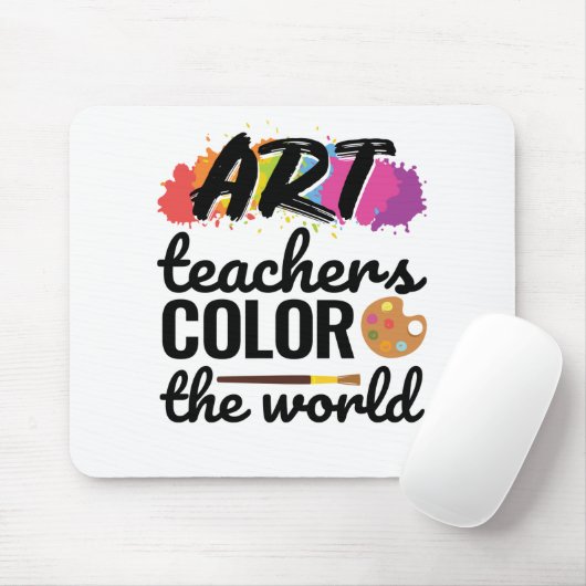 アート先生が世界を彩る先生 マウスパッド (マウス)