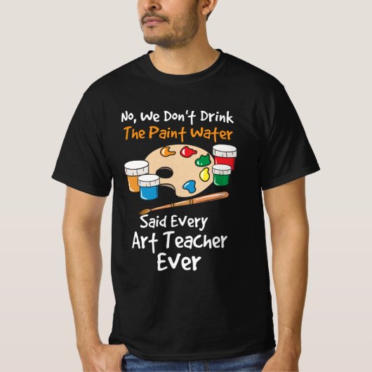アート先生アーティスト Tシャツ (正面)