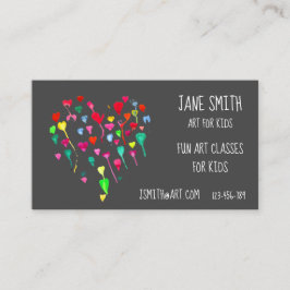 アート先生アー子供へト 名刺